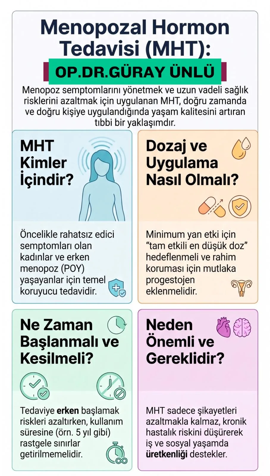 Menopozal Hormon Tedavisi (MHT) -Antalya