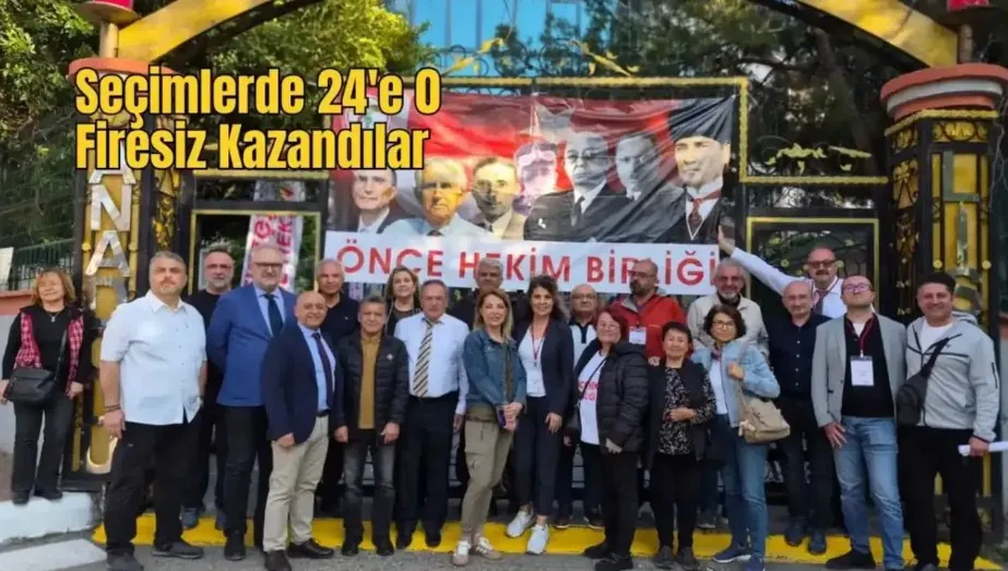 Antalya Tabip Odası’nda Kritik Seçim Belli Oldu, Önce Hekim Birliği Firesiz Kazandı