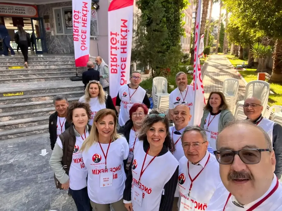 Antalya Tabip Odası’nda Kritik Seçim Belli Oldu, Önce Hekim Birliği Firesiz Kazandı